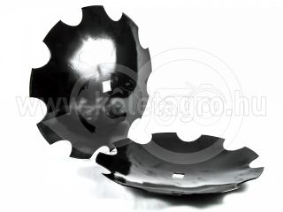 Harrow disc, 460mm, notched, set of 10 pieces, SPECIAL PRICE! (6)