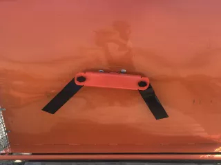 Mulcher 125cm, für japanischen Kleintraktoren, Komondor SRZ-125 (6)