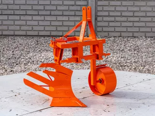 Plow with 1 head, for 9-16HP Japanese compact tractors, Komondor SER-1 (7)