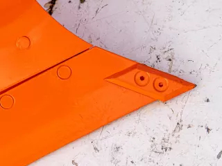 Plow with 1 head, for 9-16HP Japanese compact tractors, Komondor SER-1 (9)