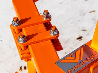 Plow with 1 head, for 9-16HP Japanese compact tractors, Komondor SER-1 (13)