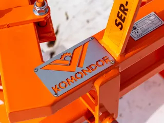 Plow with 1 head, for 9-16HP Japanese compact tractors, Komondor SER-1 (14)