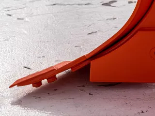 Plow with 2 heads, for 15-23HP Japanese compact tractors, Komondor SER-2 (17)