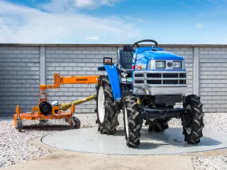Rasenmaher 100cm, zur japanischen Kleintraktoren, Seiten montiert, Komondor SFNY-100K (3)