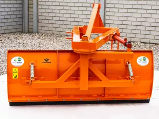 Rear mounted snow plow 140cm, hidraulic angle adjustment, Komondor SHLRH-140 (1)