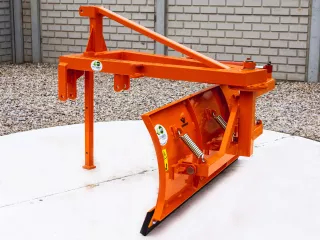 Rear mounted snow plow 140cm, hidraulic angle adjustment, Komondor SHLRH-140 (2)