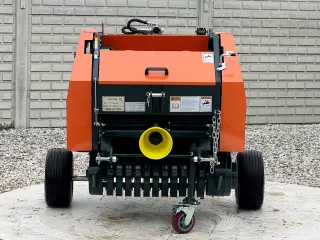 Round baler for Japanese compact tractors, 60x70cm, with net wrapper Komondor RKB-870N (3)
