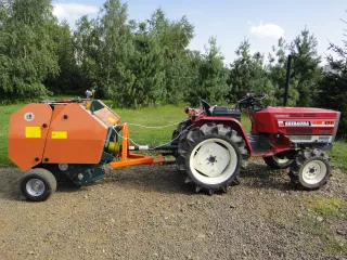 Rundbalenpresse für japanische Kleintraktoren, 60x70cm, Komondor RKB-870 (8)