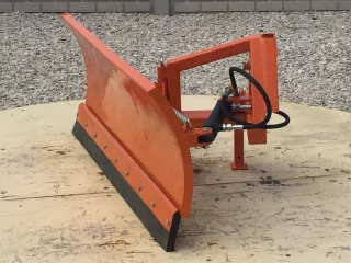 Snow plow 125cm, hidraulic lifting, manual angle adjustment, for front hitch, Komondor STLRH-125/F (3)