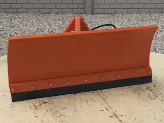 Snow plow 140cm, hidraulic lifting, manual angle adjustment, for front hitch, Komondor STLRH-140/F (2)