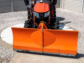 Snow plow 150cm, vario, independent side by side adjustable, for front hitch and front quick hitch, Komondor SHE-150/F (4)