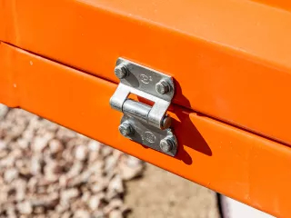 Trailer, tipping, 3 directions dumping, for Japanese compact tractors, Komondor SPK-750 (19)