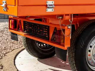Trailer, tipping, 3 directions dumping, for Japanese compact tractors, Komondor SPK-750 (20)