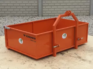 Transportmulde zur japanischen Kleintraktoren, mit öffenbaren hinteren Seite, Komondor SZLH-130 (0)