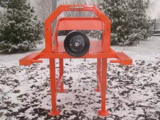 Wood screw splitter for Japanese compact tractors, Komondor RH-400 (6)