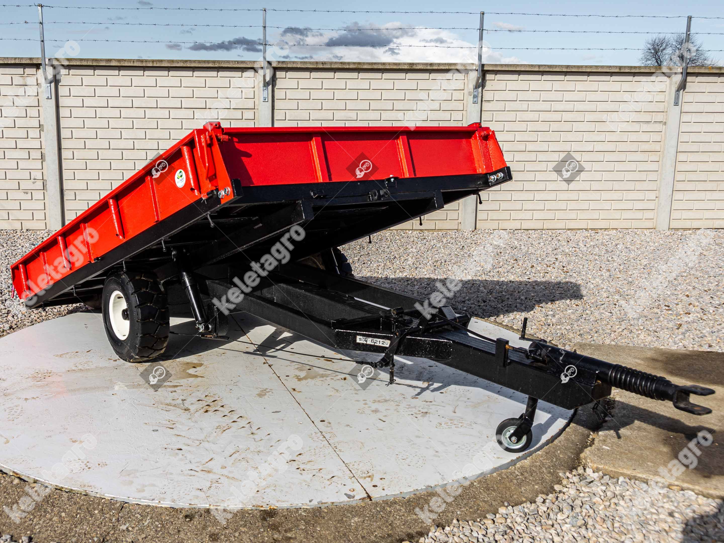 Machine transporter trailer, made in Japan