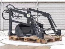 Front loader for Mitsubishi MT200 Japanese compact tractors, Komondor MHR-MT200