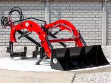 Front loader for Yanmar AF-16 Japanese compact tractors, Komondor PHR-AF-16