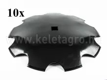 Harrow disc, 460mm, notched, AsahiParts, set of 10 pieces, SPECIAL PRICE!