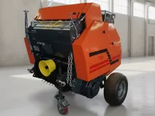 Round baler  for Japanese compact tractors, 50x70cm, with net wrapper Komondor RKB-850N